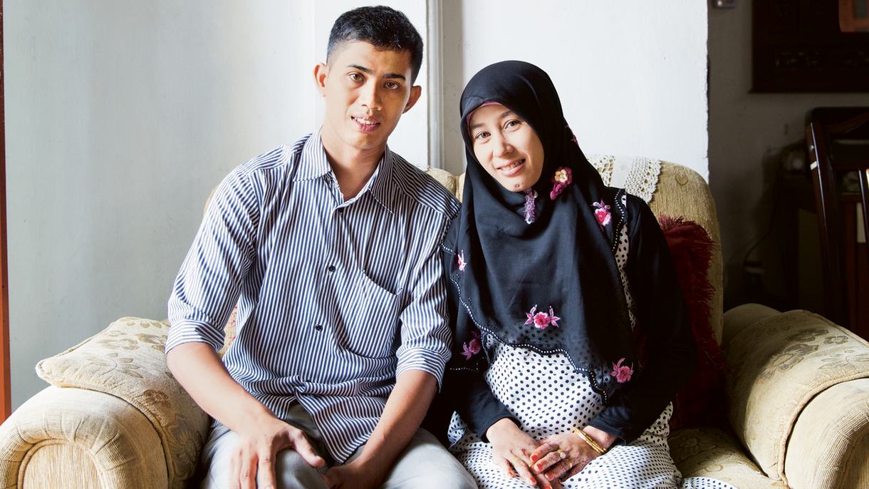 Amirul Mukminin y su esposa